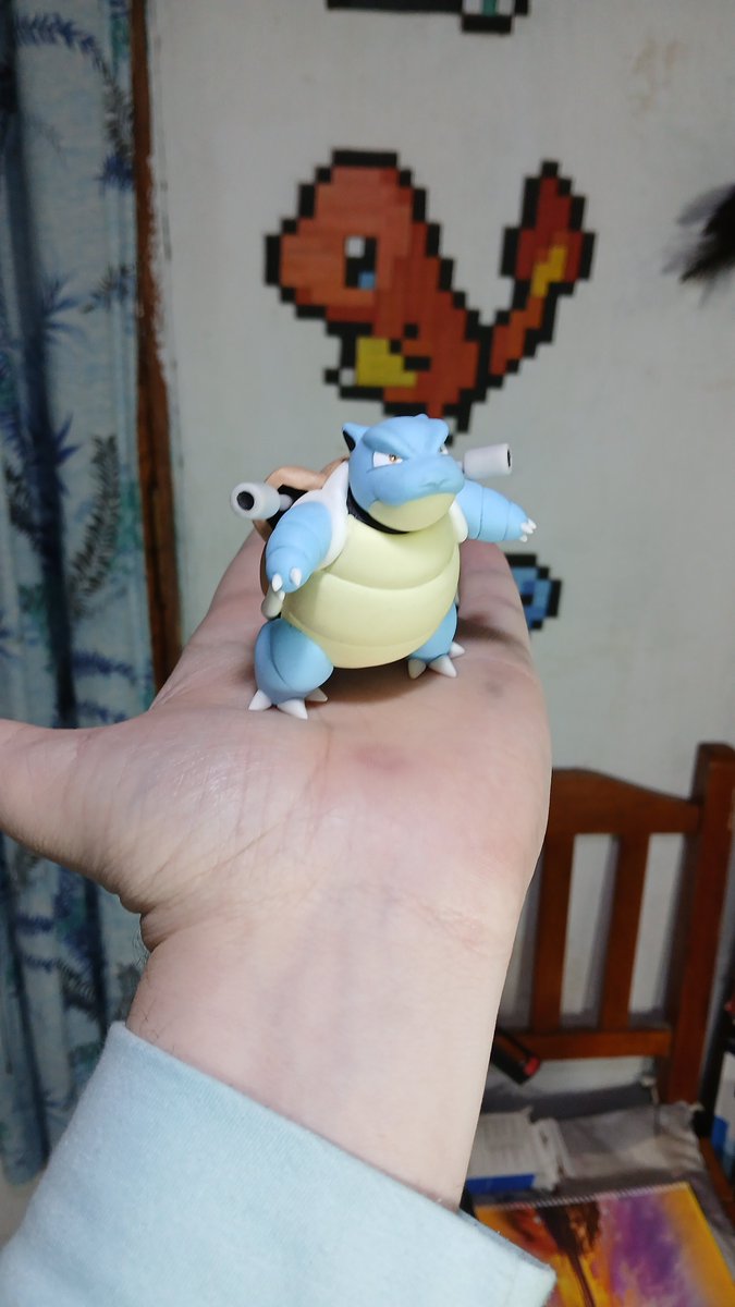 hobcreativook's tweet photo. Blastoise terminado! Realmente me encanto el resultado y despues de tanto, logre terminarlo ♡
Ya tengo los 3 starters de Kanto bien hechos como Dios manda (?
.
#pokemon #handmade https://t.co/DoEHwPNNRB