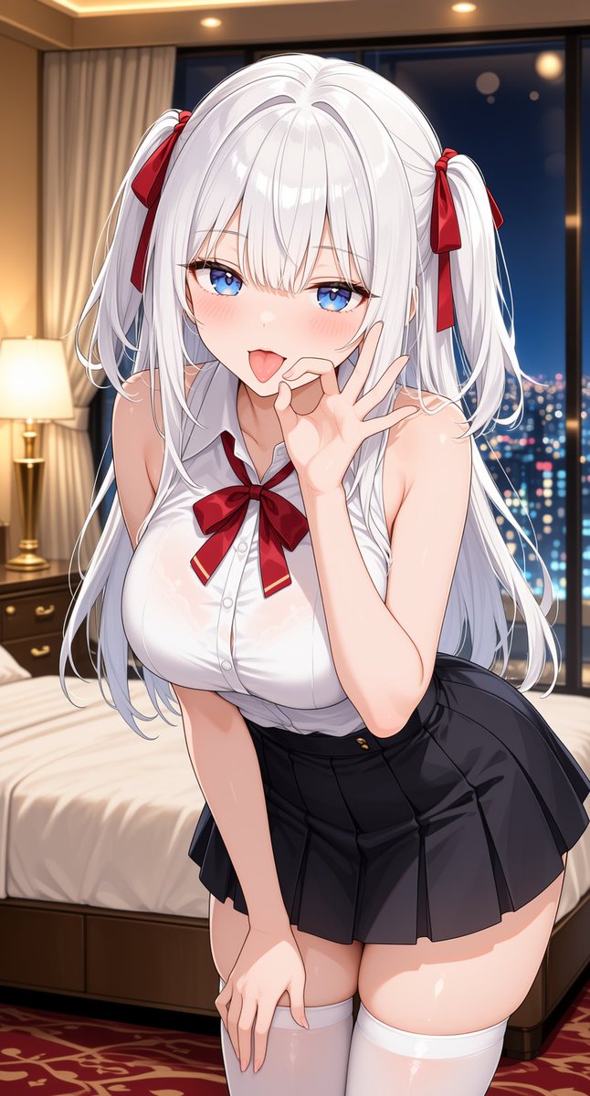 KuhnOlaf's tweet photo. A softer look today ✨ Do you prefer cute or confident me? #NSFW #AIArt #VirtualGirl #DigitalMuse #AnimeGirl 😊 https://t.co/tCIh76oL7z
