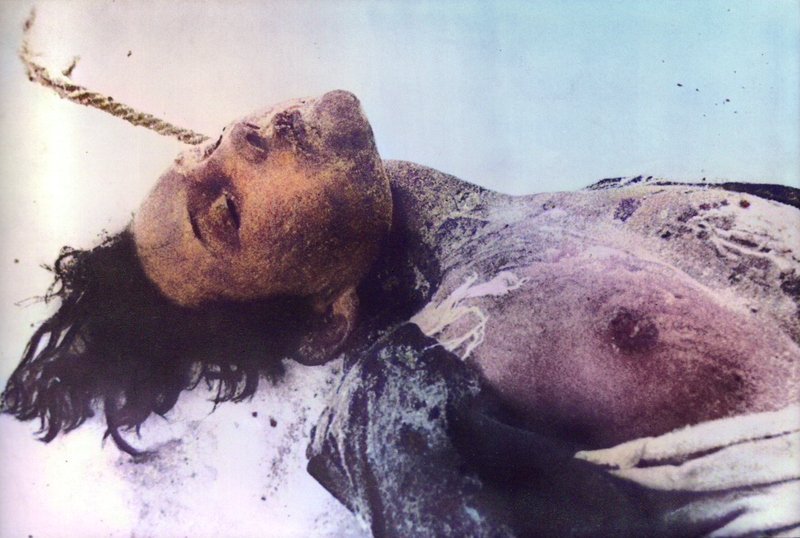 ShoahUkraine's tweet photo. Zoya Kosmodemyanskaya was a Soviet partisan who was brutally gang raped, tortured, and ultimately publicly hanged by soldiers of the 197th Infantry Division of the Wehrmacht. Despite days of unspeakable abuse, she never betrayed her comrades. She died defiant, refusing to give her captors the satisfaction of breaking her.

When Joseph Stalin learned what the Germans had done to Comrade Zoya Kosmodemyanskaya, he was consumed with rage. He ordered Marshal Zhukov that the men of the 197th Infantry Division of the Wehrmacht, the unit responsible for these atrocities, were not to be taken prisoner under any circumstances.

When Marshal Zhukov asked what the Red Army should do with them, Stalin's reply was immediate and unequivocal:

"Kill them all."