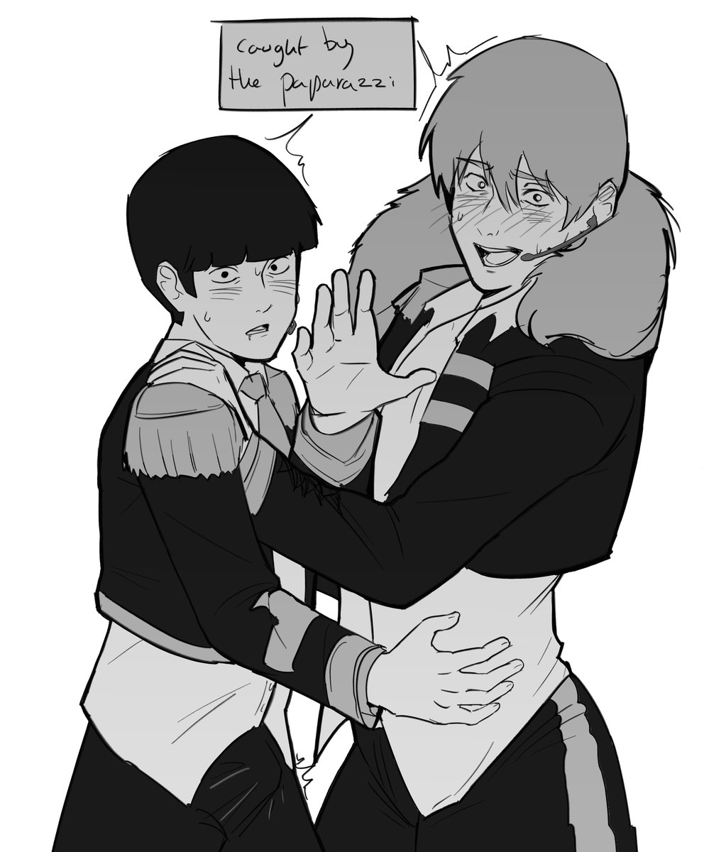 BFH420's tweet photo. idol au, getting caught
#mobrei #モブ霊 https://t.co/VtdvjDwK9j