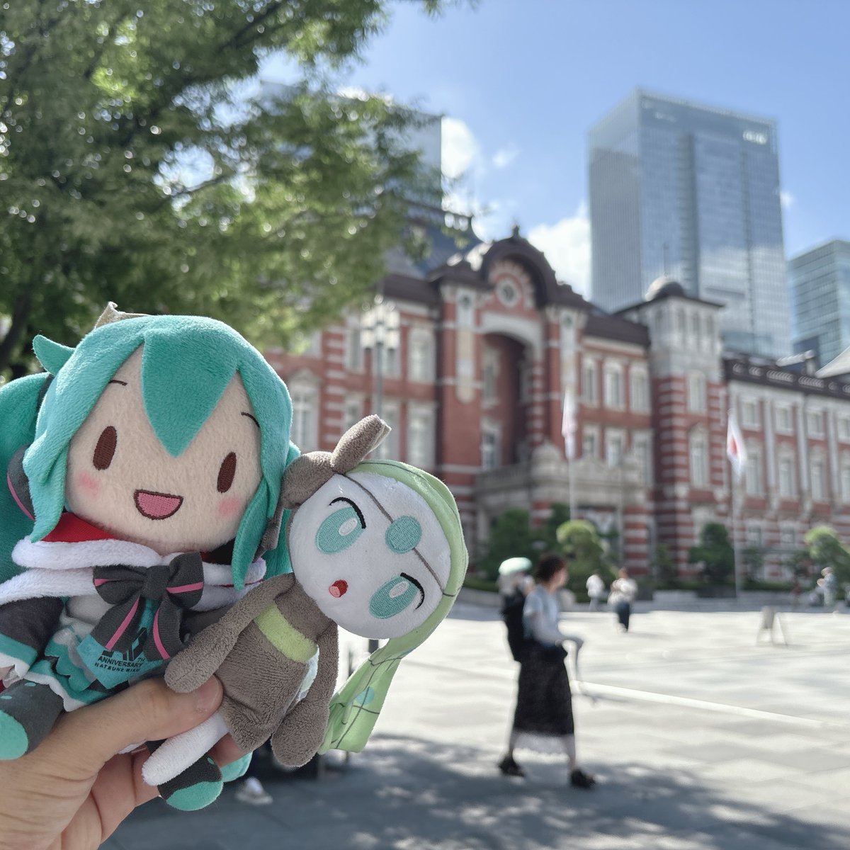 kk__0831's tweet photo. 着弾！！今日はふりかけ連れてきてないのでこのぬいたちで探してください🙌 https://t.co/2sMCJfBSvc