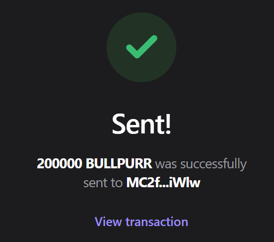 BULLPURR's tweet photo. Each wallet will receive 200,000 $BULLPURR🪂

Leave your $SOL address and repost ♻️

Like and repost the pinned tweet 📌

First 500 wallets ⬇️ #SolanaAirdrop https://t.co/ydaNxM2Y6h