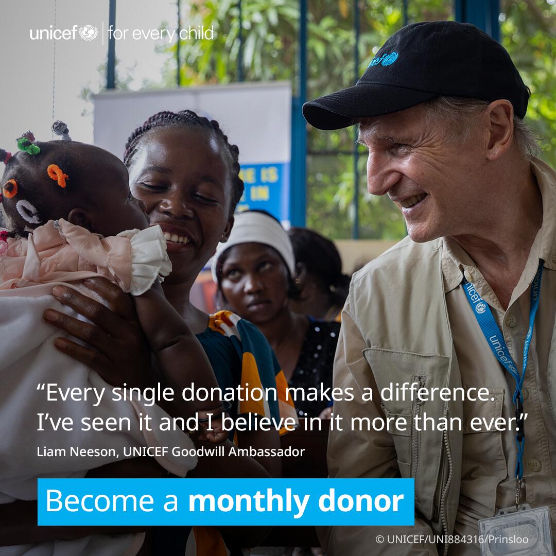 myUNICEF's tweet photo. Every donation can make a difference. 💙

Your support can help provide life-saving therapeutic food to children facing severe malnutrition.

Give a Packet of Hope today: https://t.co/K7pavit7cM

#PacketOfHope #ForEveryChild #WiraUntukKanakKanak https://t.co/HqaRhjzfX3