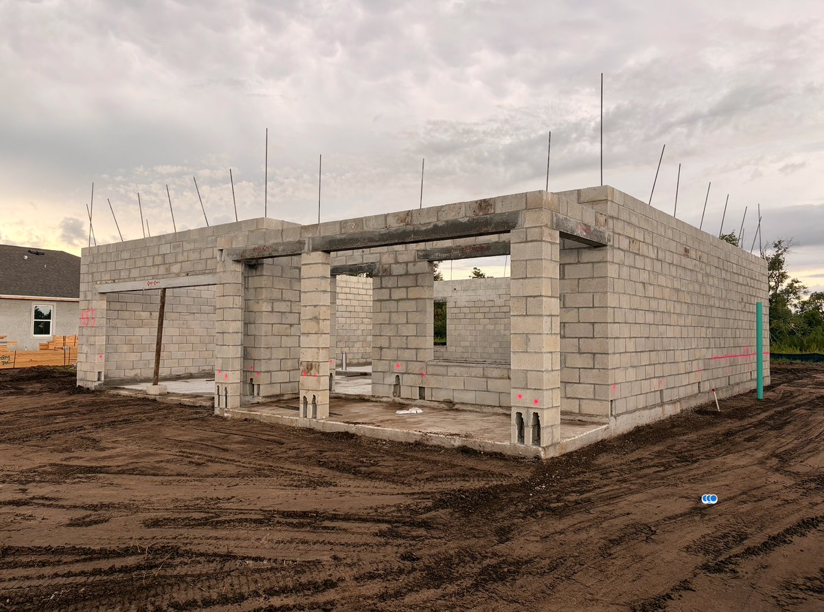 MikeFyvieSells's tweet photo. Construction Update #2!
First-floor block is complete at our new home in Star Farms! 🏡 Inspection is next, followed by the lintel pour and first-floor framing.
Follow our full build journey:https://t.co/9hUopRVTpd https://t.co/jS7T3XkNzN