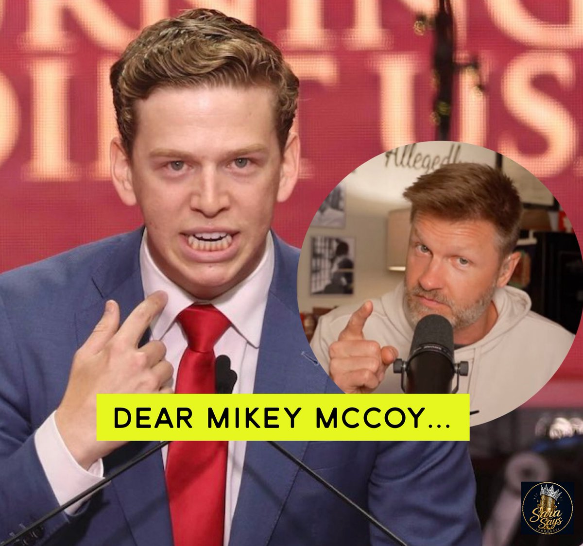 SaraLJaffray's tweet photo. Last night @baroncoleman had a very important message for @Michael_McCoyy . I think it’s important we make sure he gets it!

Do you guys think Mikey has a conscious? Baron seems to think so. Or is atleast hopeful he does. 

Here is the message:

“Mikey, we know for a fact you've reached out before. I don't know what conversations you've had on your end. But I'm telling you, Mikey, this is NOT going to end well! Tyler Robinson did not do this and you know it. You know it because you know that l know what you know and you've got to figure this out in the very near future. Mikey, I believe you have a conscience. I really genuinely do. I don't believe everyone you work with does, but I believe you do.
Things are about to go into a phase that you guys are not going to be able to control. And you've got to make a decision now.
You can still reach out anonymously through other people and be behind the scenes and off the record, but what you can't do is go down with the ship. The rats are fleeing the ship and you cannot go down with them. So, I'm telling you, you're the only one there I think that has a conscience right now. I genuinely think that. The people around you kind of think that. The people | talk to who talk to you guys, they think that as well. Mikey, you know how to reach out to people. You know how to do it and you need to. You've done it before and you need to do it again. I don't know if you lied to them and said you didn't. We know you did, but you need to do it again. It's time.”
