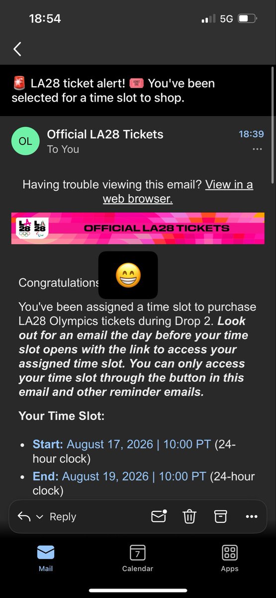 Ron_Mexico22's tweet photo. This is deadass the first lottery I’ve ever been. Never been to LA but best believe I’m going #LesssGooooo #LA28 https://t.co/giox63OMkI