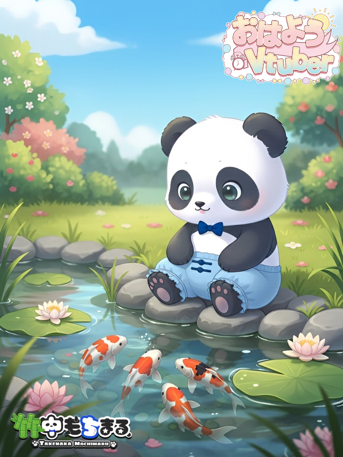 moti_take's tweet photo. おはもち🐼

お盆休みですね！
もちまるは長いお休み期間をもらったので明日から配信再開予定です(予定です)
大事なことなので2回言っておきました🐼

外でセミが鳴いてて夏やなあ～～～と思いながら引きこもっているパンダです🐼
今日も頑張りましょう～～～！

#おはようVtuber
#おはようもちまる https://t.co/O8nxlFLo3I