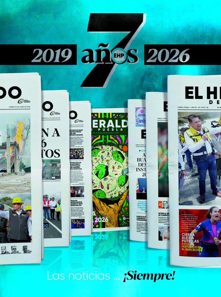 erickbecerra1's tweet photo. ¡Fiesta, fiesta! Gracias, querido @pepehanan @ChristianeHanan y a todo el equipo de @HeraldoPue https://t.co/tXQ8G4UB5l