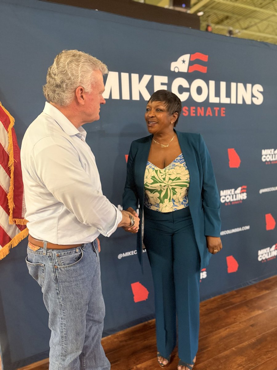 ngoziora's tweet photo. Press release: 8/7/2026

Meeting with Mike Collins

A CALL TO BIAFRANS AND GEORGIANS – SUPPORT MIKE COLLINS FOR U.S. SENATE

My fellow Biafrans and Georgians,

I am calling on all well-meaning Biafrans and Georgians to support *Mike Collins for U.S. Senate*.

I met with Rep. Collins today. He is a strong leader, a man of faith, a businessman, and a true supporter of freedom and human rights. 

He listened with compassion when we discussed the killing of Christians in Biafra and understood why America must stand for the recognition of the United States of Biafra.

Georgia needs a Senator who will fight for our values, secure our borders, support our economy, and defend Christians persecuted around the world.

On November 3rd, 2026, vote for *Mike Collins*.

He is a warrior and a winner – and he will fight for Biafrans and Georgia!

Dr. Ngozi Orabueze
Deputy Prime Minister, United States of Biafra
Head of Biafra Republic Government in Exile 

@realDonaldTrump @EricTrump @StateDept @mrubin1971 @SecRubio @WalidPhares @MikeArnoldTruth @FoxNews @cnnbrk @cnni @BBCWorld @Alex_Barbir @MobilePunch @netanyahu @HQNigerianArmy @amnestyusa @IHRF_English @ARISEtv 

#Georgia #GASen #MikeCollins #VoteCollins

#USB #Biafra #ChristianPersecution
