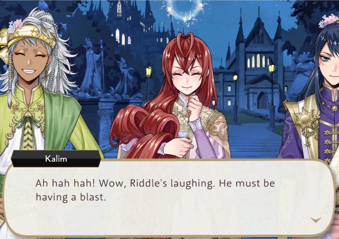 chuuyasdata's tweet photo. I will never shut up about my Riddle and Kalim friendship agenda because I will forever think they're the most underrated duo of the second years. Riddle is definitely so comfortable with Kalim and that brings so much peace inside me... I need more content of them together https://t.co/kqJBo1Uivd