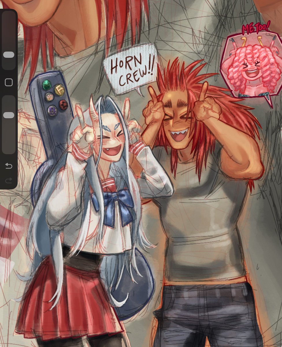 MOPTOPUS's tweet photo. Wip hehe the cuties https://t.co/bTDzKCKbRf