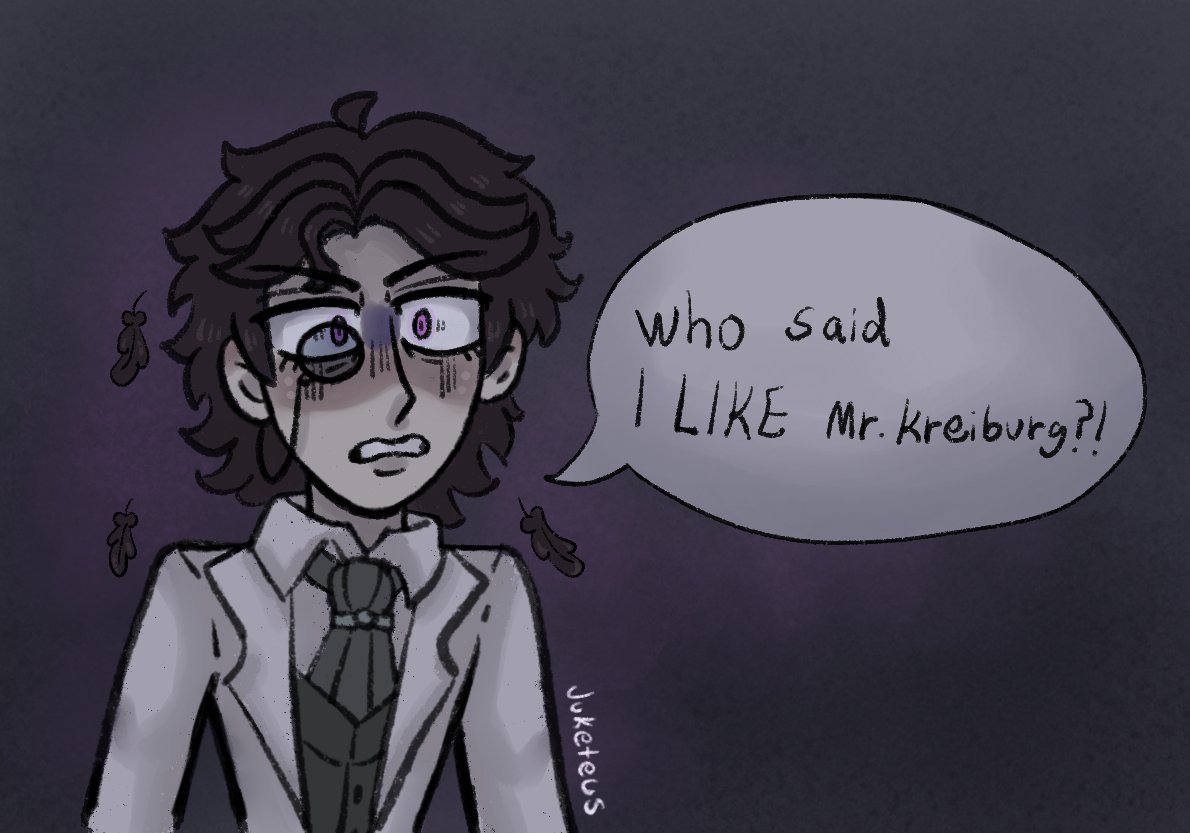 juketeus's tweet photo. Not a secret to anyone else except him

#orphrick #fredmare
#identityv https://t.co/sIEC4Gz6Es