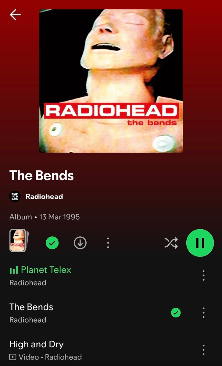 GurtGobaine's tweet photo. It's easy to hate on Radiohead but I stand by defending this album with my life https://t.co/TJZ6eXrgBV