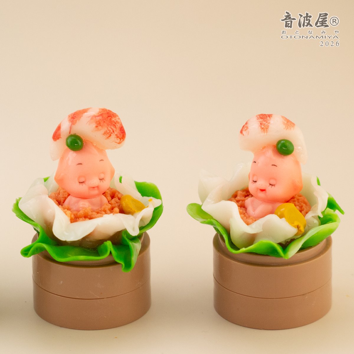 otonamiya's tweet photo. コスプレキューピー 海老シュウマイ
Cosplay Kewpie, Shrimp shumai
#粘土
#claywork
#ハンドメイド
#handmade
#リアルフード
#ミニチュアフード
#fakefood https://t.co/VbaKg8WZHo