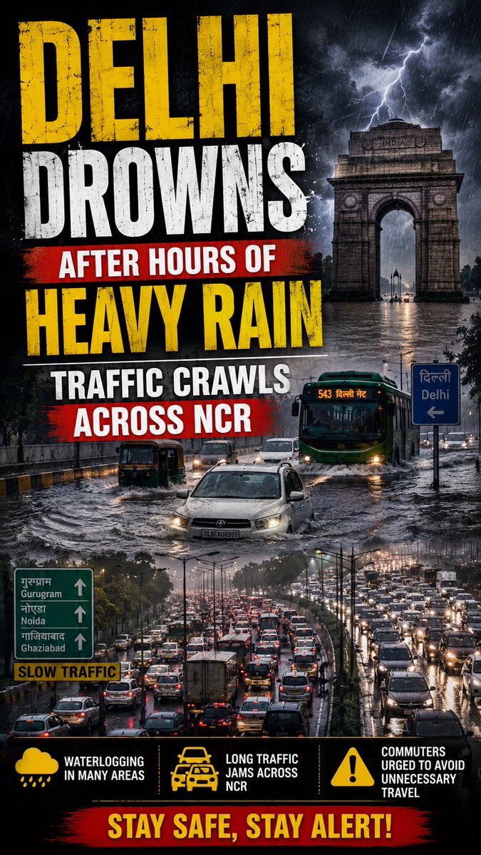 iamkcreddy's tweet photo. #Delhirain https://t.co/cleIPemjTi