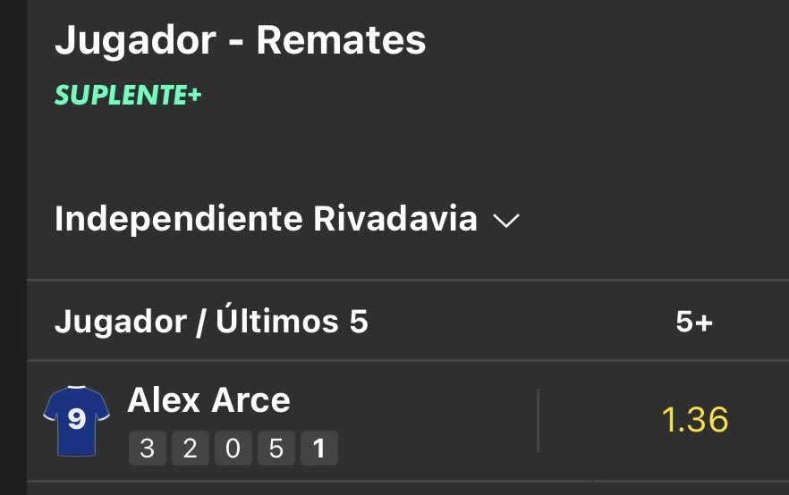 BarrazoBet's tweet photo. En qué momento vino Halland a Independiente Rivadavia ?

5 remates a cuota 1.36 jajaja https://t.co/XaOizTw7CB