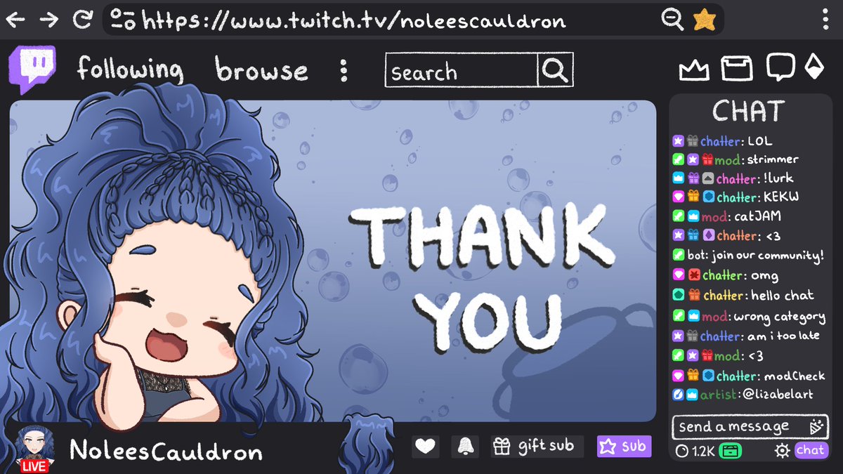 NoleesCauldron's tweet photo. Thank you all for the love today. All the donations, well wishes, and love meant so much to me! https://t.co/TtVX7sJQqf