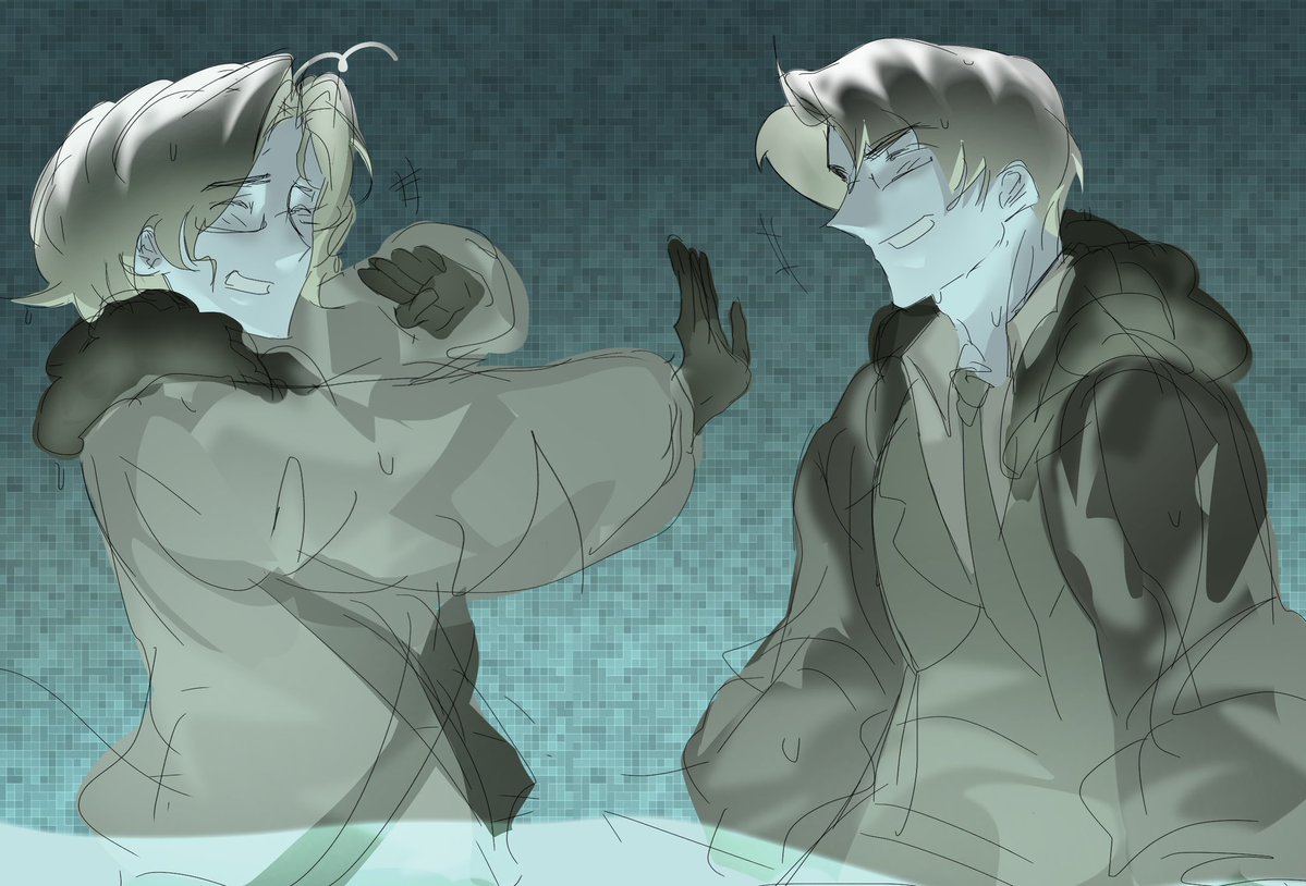 chubbygyat's tweet photo. “샴푸의 요정” - dosii #hetaliafanart #hetalia https://t.co/MNlJiBJBGM