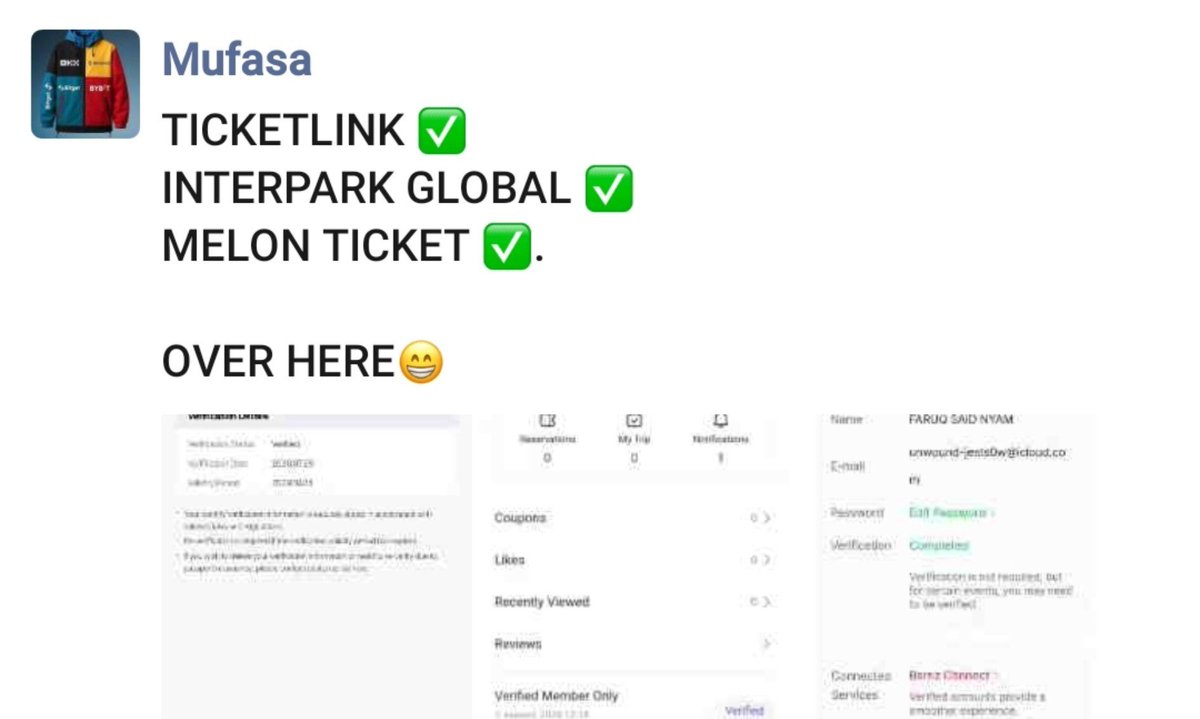 dafridaf's tweet photo. #Ticketlink #Melonticket #Nolworld https://t.co/zepLzMZKoc
