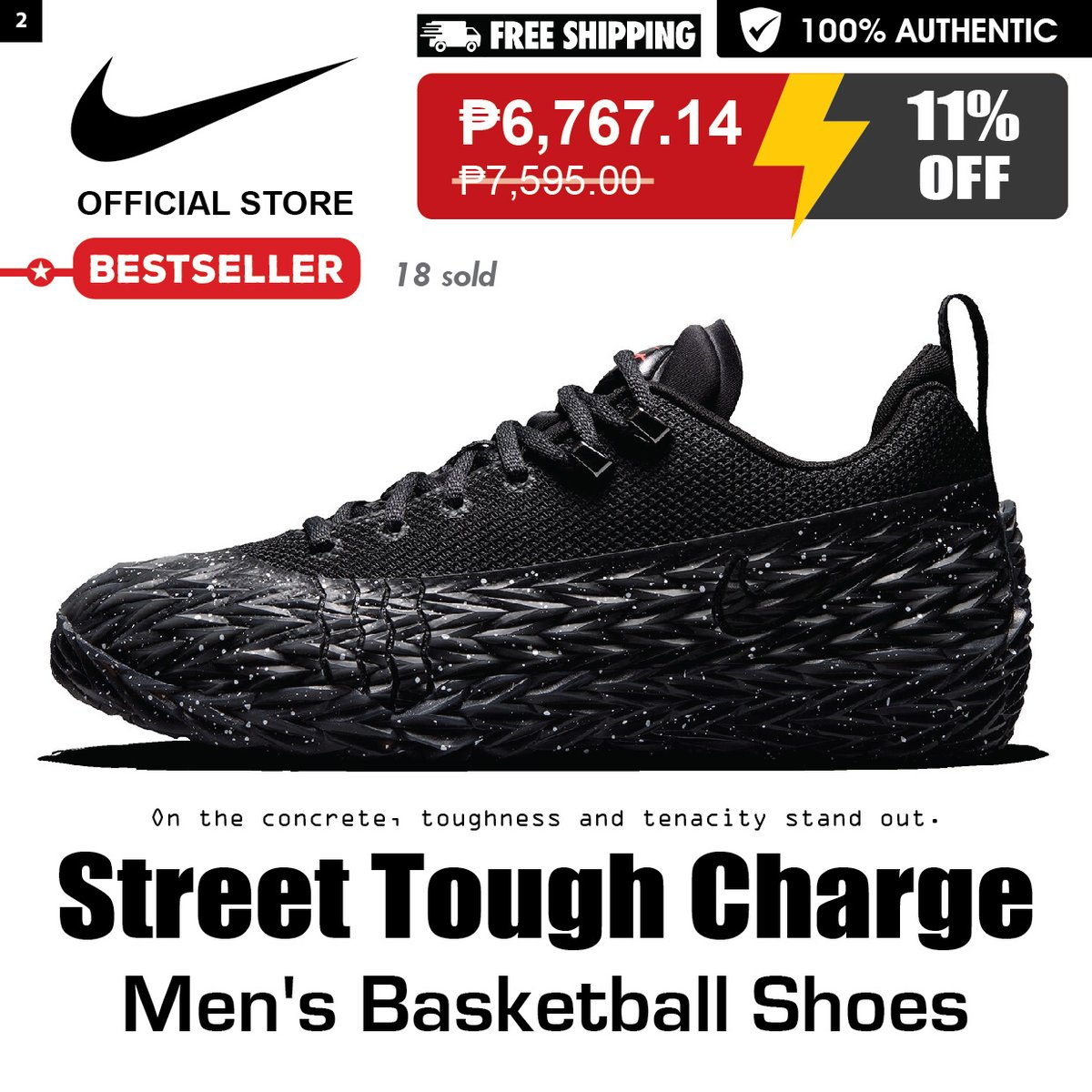 justdoit_shoes's tweet photo. Nike STREET TOUGH CHARGE [Men] Black
https://t.co/ImGoSQml6n
On the concrete, toughness and tenacity stand out. Make your mark in the Nike Street Tough Charge. 
#Nike #NikePH #PHStoreNIKE #NikePHStore #Street #StreetTough #StreetToughCharge #NikeShoes #Men #Basketball #Shoes https://t.co/tOg5DlFJAP