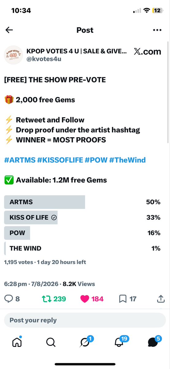 BelleWithARose's tweet photo. @kvotes4u #KIOF https://t.co/2KxncZx7lP