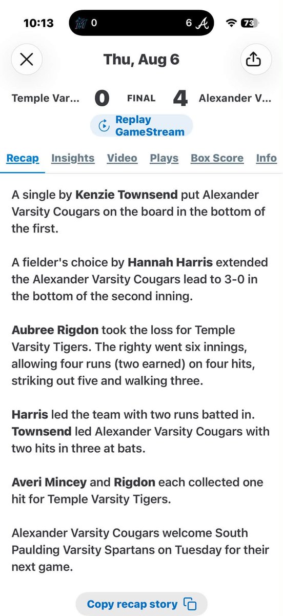 Hannah_Harris28's tweet photo. Started school ball yesterday and won 4-0!! https://t.co/cCb6Q7NTsS