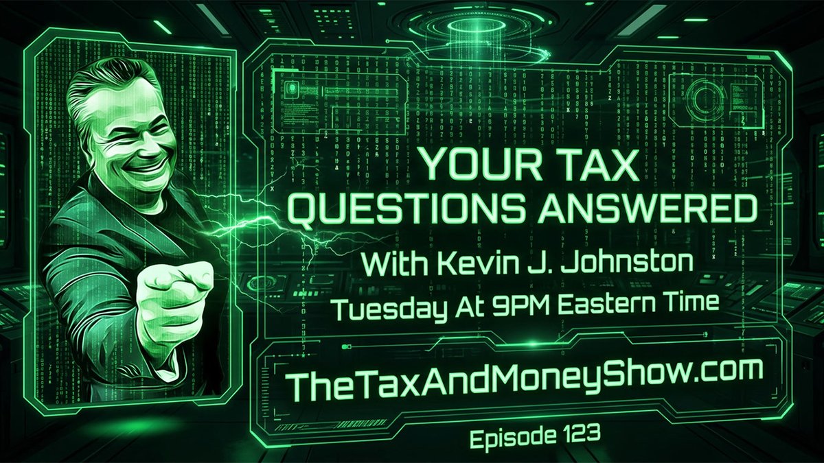 KJJTax's tweet photo. @ABDanielleSmith @mike_derry Your Tax Questions Answered
The TAX &amp; Money Show - Tuesdays at 9PM Eastern

You Ask, Kevin J. Johnston Answers.
LIVE ON: https://t.co/DHfl0U2Swh
and
https://t.co/Gg6zQ6DEhI
and
https://t.co/fIaKZxcaAd

#Tax #CRA #Canada #YYZ #YYC https://t.co/9w5wdiXdKh