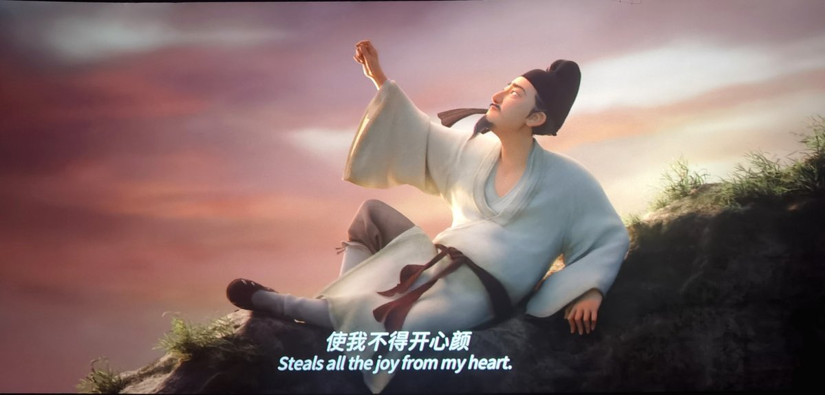 dCYZWvvnBqXd6T4's tweet photo. 看完《长安三万里》后劲还没散！李白乘舟的画面至今在脑中打转，这才是属于中国人的浪漫啊！ https://t.co/1VC2BuDKRQ