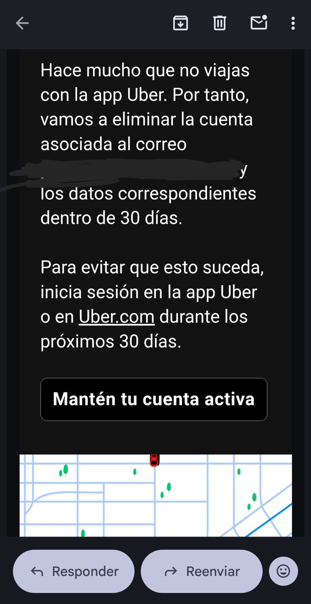 glms2008's tweet photo. Hola @ubereats_es, llevan ya 9 meses quedando 30 días para la eliminación de mi cuenta. Igual va siendo hora ya de eliminarla. Saludos https://t.co/S0ZTA4tqGY