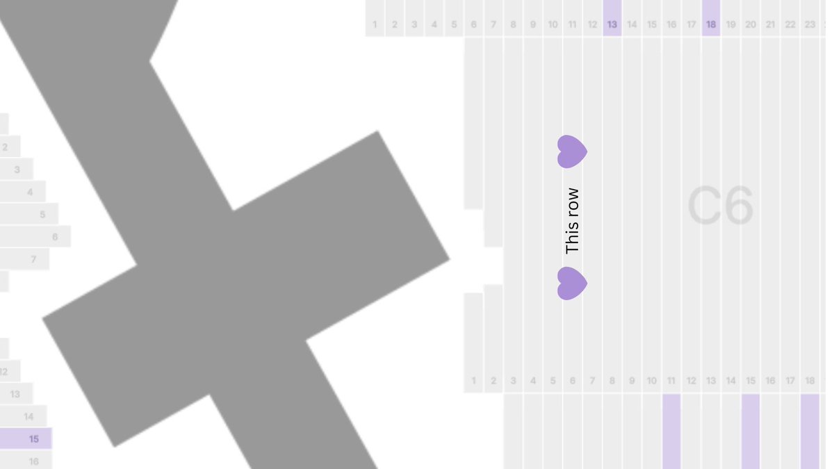 chapss22's tweet photo. Trusted moots, anyone want to sit with me (and Not Yoongi and a friend) at Toronto D2 - VIP floor soundcheck? Ticket is in section C6 Row 6. Our seats are 23-26. Selling the ticket for  CA $315.60.
#BTS_ARİRANG #btscanada 
#BTSWorldTourtoronto https://t.co/thllw6FnVq