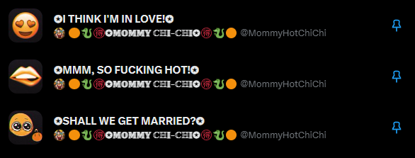 MommyHotChiChi's tweet photo. 𝙄𝙩 𝙨𝙚𝙚𝙢𝙨 𝙡𝙞𝙠𝙚 𝙞𝙩'𝙨 𝙩𝙞𝙢𝙚 𝙩𝙤 𝙨𝙤𝙧𝙩 𝙤𝙪𝙩 𝙮𝙤𝙪𝙧 𝙛𝙖𝙣𝙨, 𝙝𝙚𝙚-𝙝𝙚𝙚....

🧡+🔄= 𝕀'𝕝𝕝 𝕒𝕕𝕕 𝕪𝕠𝕦 𝕥𝕠 𝕥𝕙𝕖 𝕝𝕚𝕤𝕥 𝕗𝕒𝕤𝕥𝕖𝕣... https://t.co/TY43CiQwyU
