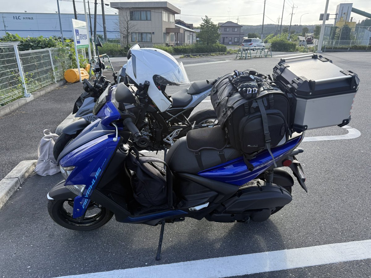 ysk_R7's tweet photo. さてと、北海道まで行きましょか🏍️💨 https://t.co/hw4L28xcnZ
