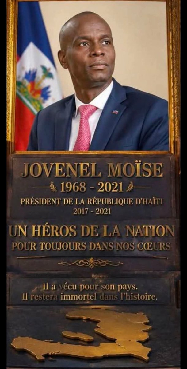 ZephirinHerode's tweet photo. Sa fè 61 mwa depi yo asasine President pèp Ayisyen te chwazi an eleksyon an Jovenel Moïse. Li tap mennen yon batay San pran souf ak yon  sistèm ki kòrompi nan tout sans li. Depi jiyè 2021 yo touye l ,yo repran kontrol leta a ,yo tout gen kontra sof pèp Ayisyen. #jistispoujovenel https://t.co/1sysuFfncB