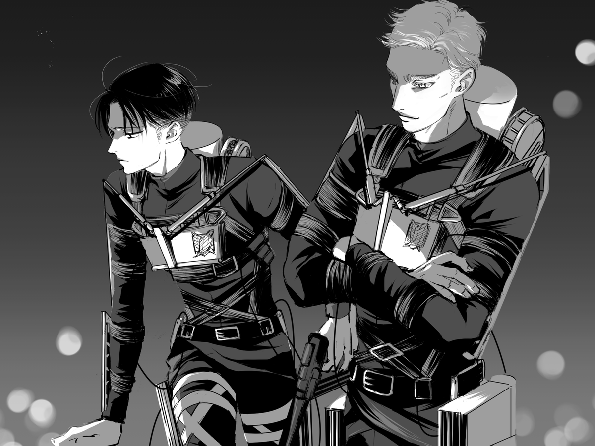 harurunhol's tweet photo. ﾊｯ…昨日から気絶してた…
isym先生のIF物語団長＆兵長は戦闘力カンスト🔥 https://t.co/0H3ZMa00Xn