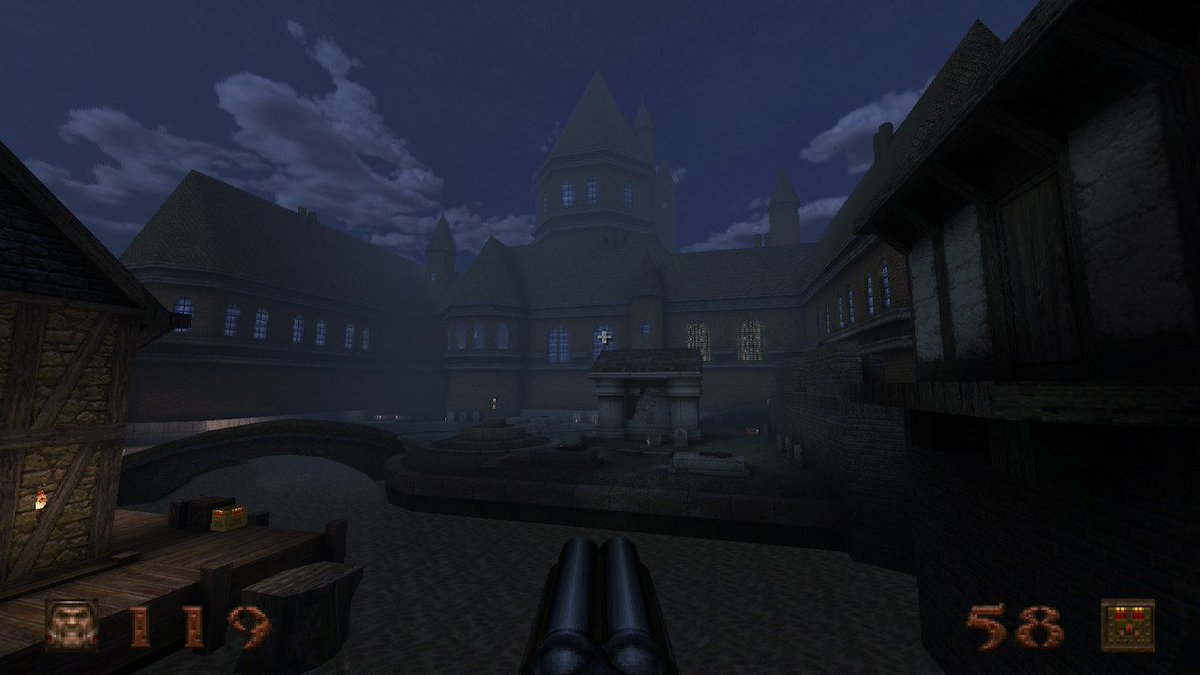 csm1408's tweet photo. Quake is so back bro #Quake #Quake30
Easily one of the best official expansions for this game, some of the best massive intricately designed levels in the series. So much verticality I love it so much. Machinegames cooked so hard with this. Kudos! https://t.co/qftcYnIzaB