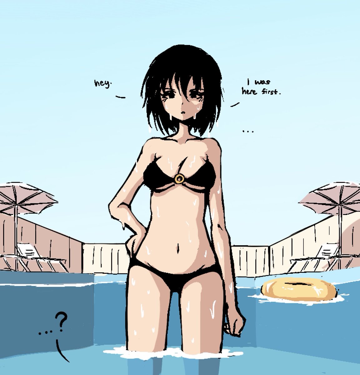 kitsutumi's tweet photo. she just wanted some alone time https://t.co/b88uK0ETwA