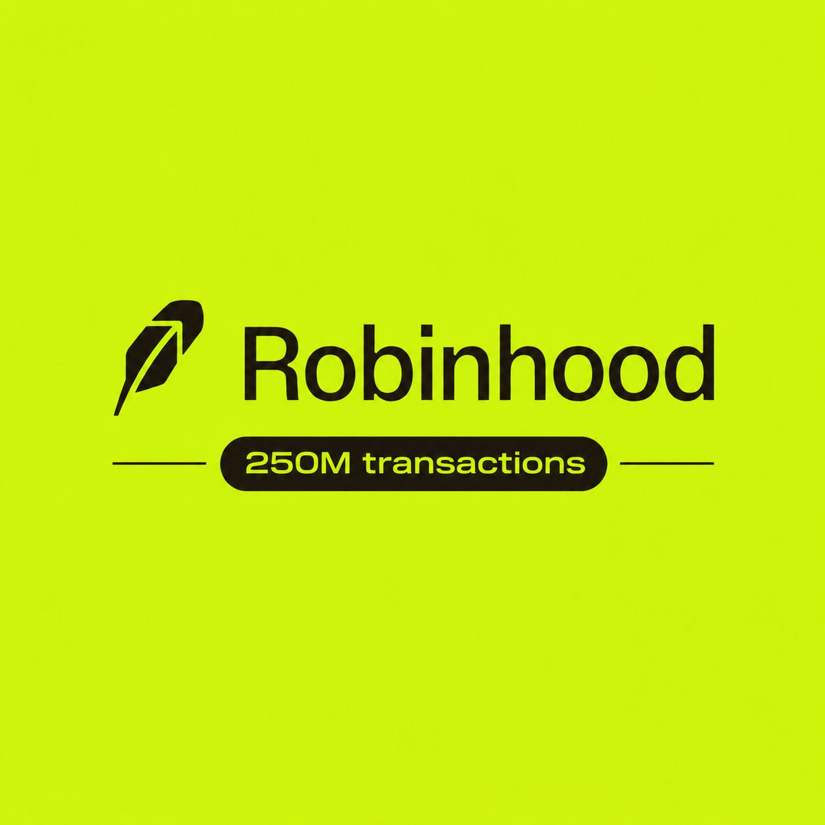 RobinHubHB's tweet photo. 🚨 Robinhood Chain hits 250M transactions. Faster than any other EVM chain. https://t.co/9yO2VowwRk