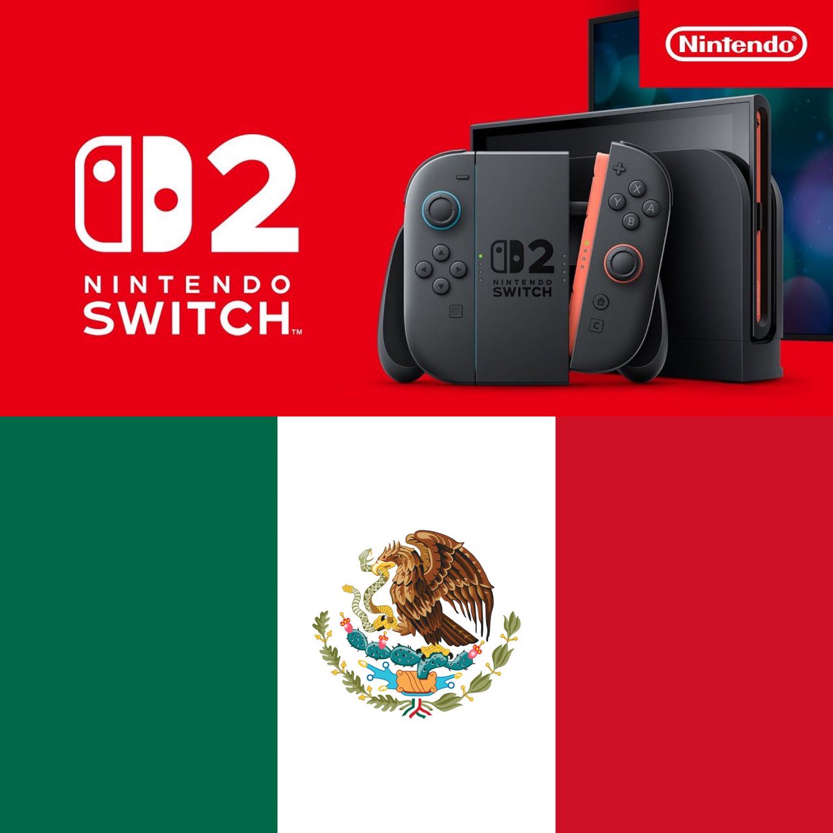 CerebrosG's tweet photo. Oficial: Nintendo confirmó un aumento de precio para la Switch 2 en México. Esto a partir del 1 de septiembre. https://t.co/uZugjF0iPy