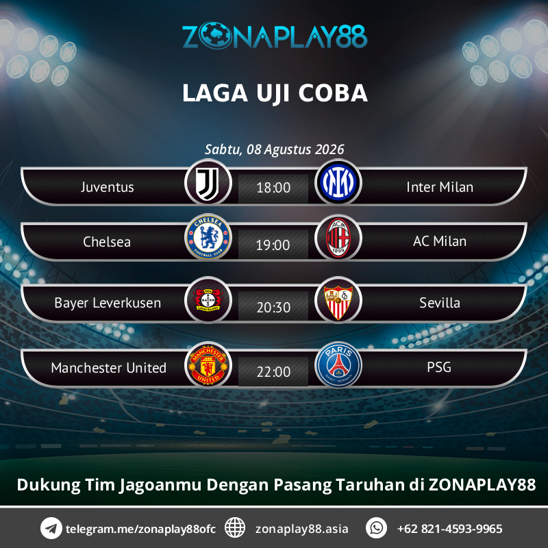 zonaplayupdate's tweet photo. 🔰 S P O R T B O O K 🔰

Sabtu, 08 Agustus 2026

⚽️ LAGA UJI COBA
⚽️ PIALA AFF 2026 https://t.co/5OshIWhQjz