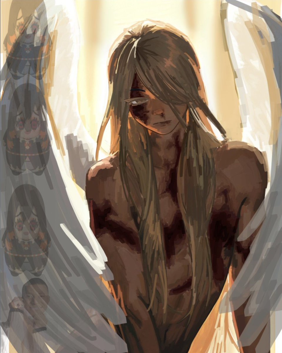 Mechakusblade's tweet photo. @blixnd_bunny 『インナー・タムジ』の大ファンで、そこからインスピレーションを得てアート作品を制作するのが大好きです。皆で力を合わせてこの状況を乗り越え、希望を見出し、GACHIAKUTAの真の精神を体現したアートを創り上げましょう。そして、その真の起源を人間らしく、手作りの温もりを込めたものにしましょう https://t.co/L8Nwr72eHy