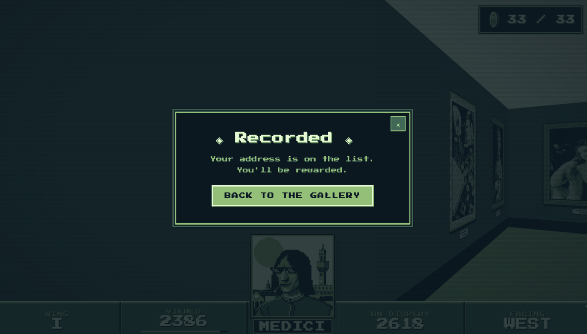 JazePix's tweet photo. Collected all 33 Coins on this game. 

Ngl it triggers my Motion sickness very hard, that i needed to  pause for few hours before proceeding to find the last 5 Coins.

@cartyisme excited to mint this. https://t.co/D6TRFxoGZ6