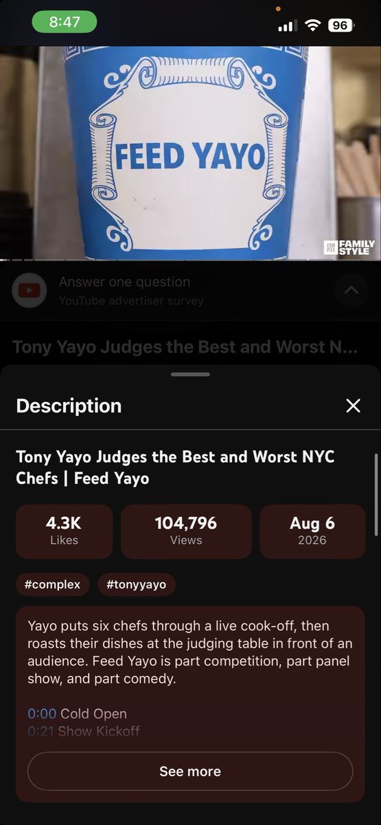 saequann_'s tweet photo. The first episode of @TonyYayo new show #feedyayo has more views then cornball Memphis bleek’s latest podcast interview with remy ma & they both came out a day ago…. People would rather watch Yayo eat smoked duck & glazed Pterodactyl then hear Bleek even speak #Gunit #ggggGunit https://t.co/7CqN2ezUUp