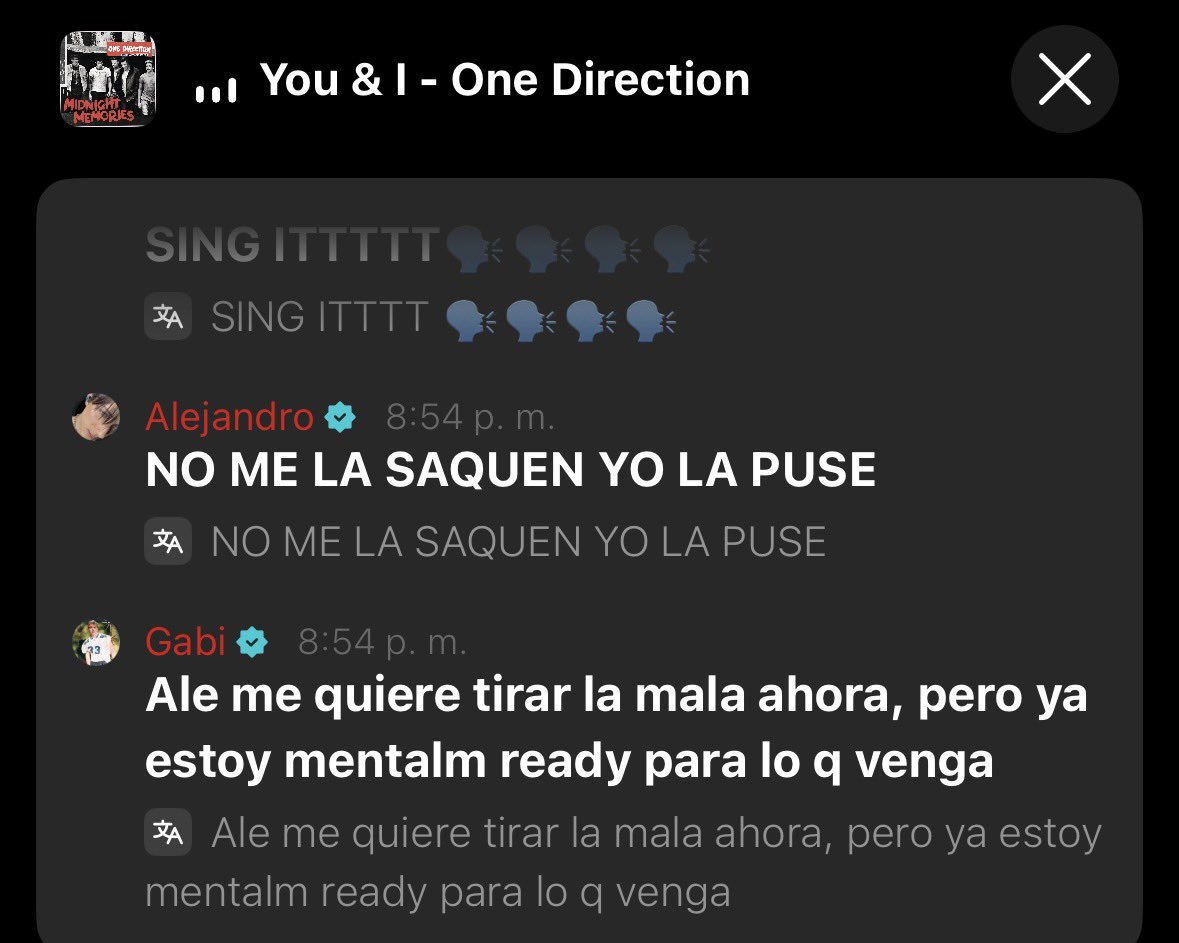 ln4stbv's tweet photo. 100% segura que Ale le dijo a Gabi “te la dedico” https://t.co/DhRPosqZEo