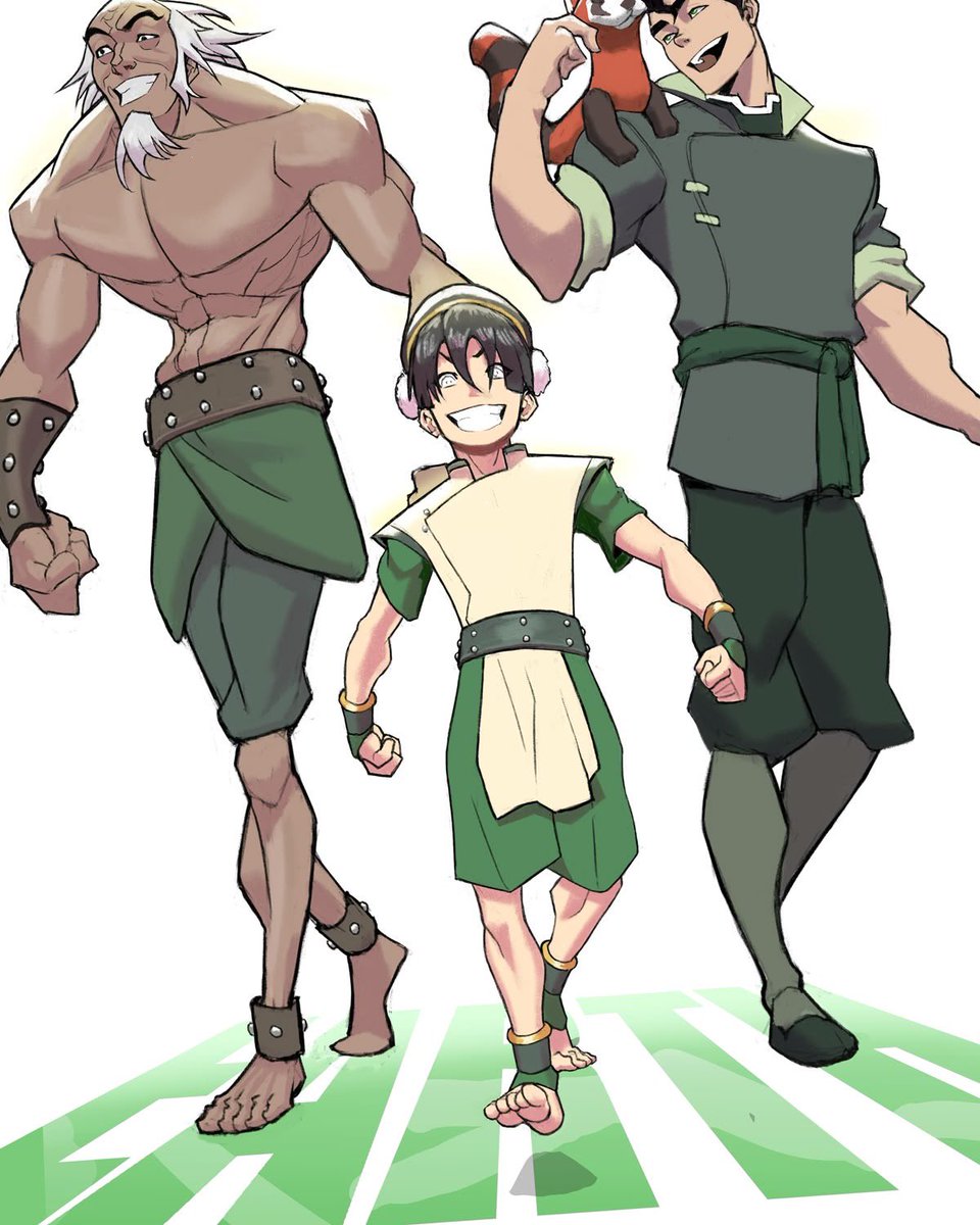 peakmann1e's tweet photo. The three strongest earthbenders. I don’t think any other element has a top three that can easily beat these guys https://t.co/PvkaqhIXn5