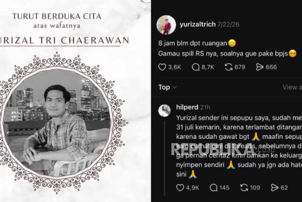 LambeSahamjja's tweet photo. kemenkes buka suara penyebab alm yurizal nunggu 8 jam:
- karena keterbatasan ruangan
- ruangan yang dibutuhin itu hcu high care unit bukan kamar rawat inap biasa
- ruang hcu jumlahnya emang jauh lebih terbatas dibanding ruang rawat inap biasa
- rscm sebagai rumah sakit rujukan nasional emang sering penuh
- lama tunggu pasien sangat tergantung situasi ketersediaan ruangan saat itu
- yurizal juga punya penyakit penyerta yang disertai keganasan
- pihak keluarga katanya udah paham duduk perkara kenapa dia harus nunggu lama