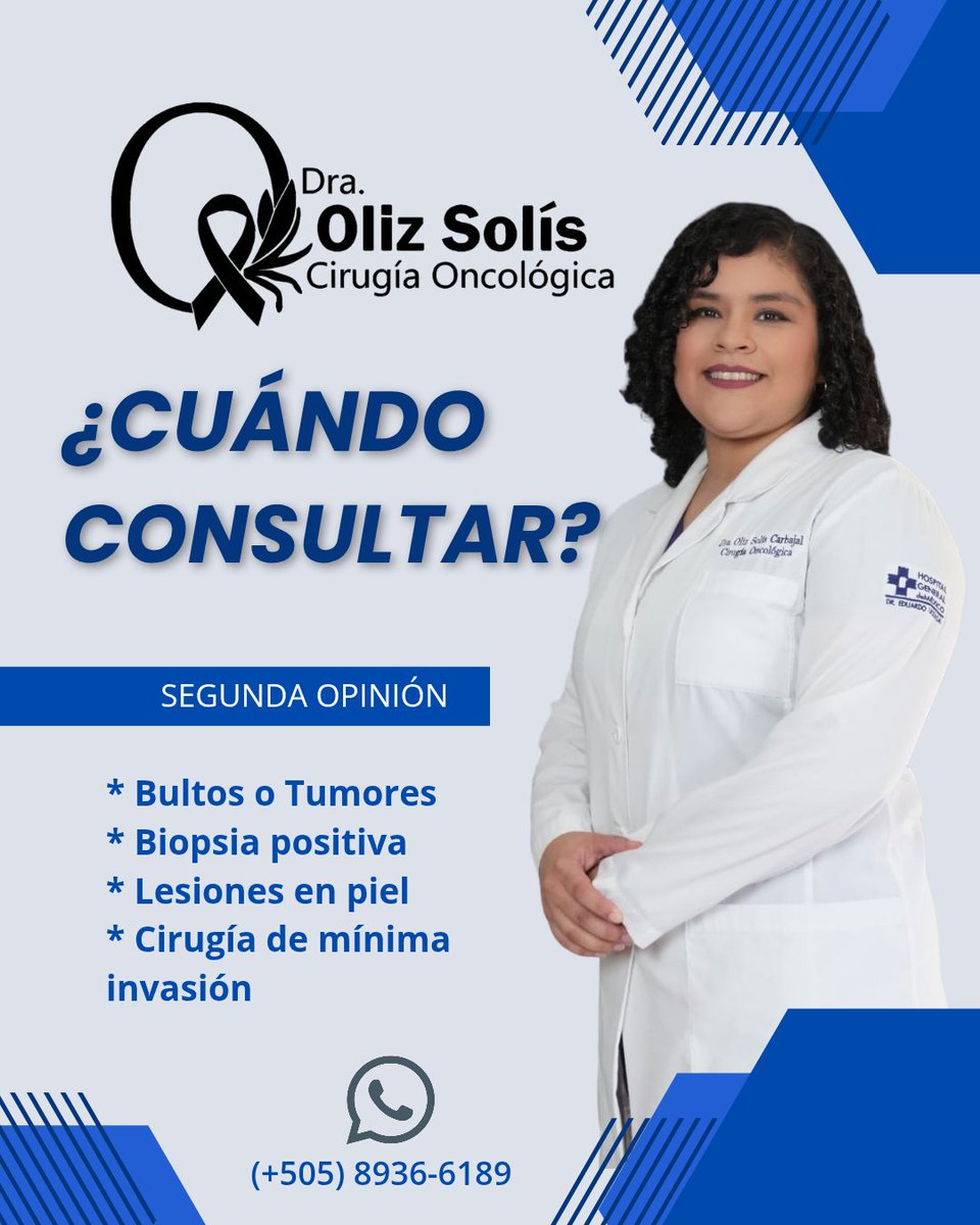 OlizSolis's tweet photo. Saber a tiempo qué hacer marca la diferencia en tu salud y tranquilidad.

📍Managua, Masaya, Granada, Matagalpa y Estelí

https://t.co/8CrddTeybM

#DraOlizSolis #CirugiaOncologica #SaludNicaragua #CuidadoYPrevencion #MedicosNicaragua https://t.co/VrG8cAYOoD