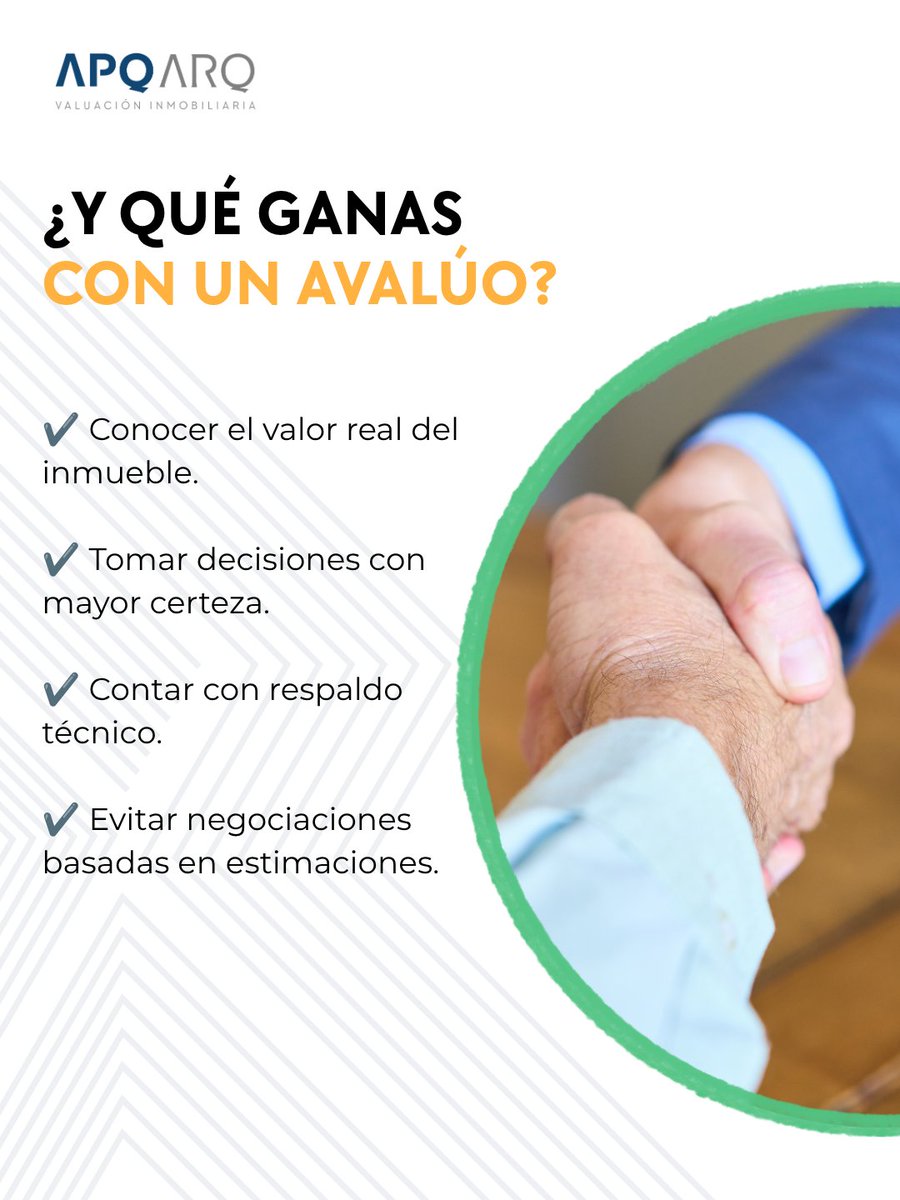 ApqArquitectos's tweet photo. 🔑 ¿Vas a tomar una decisión sobre un inmueble? Empieza por conocer su valor.

Comprar, vender, solicitar un crédito o realizar un trámite: un avalúo profesional puede hacer la diferencia.
¡Solicita el tuyo!

#APQ #Avalúos https://t.co/pRfgYttMrh