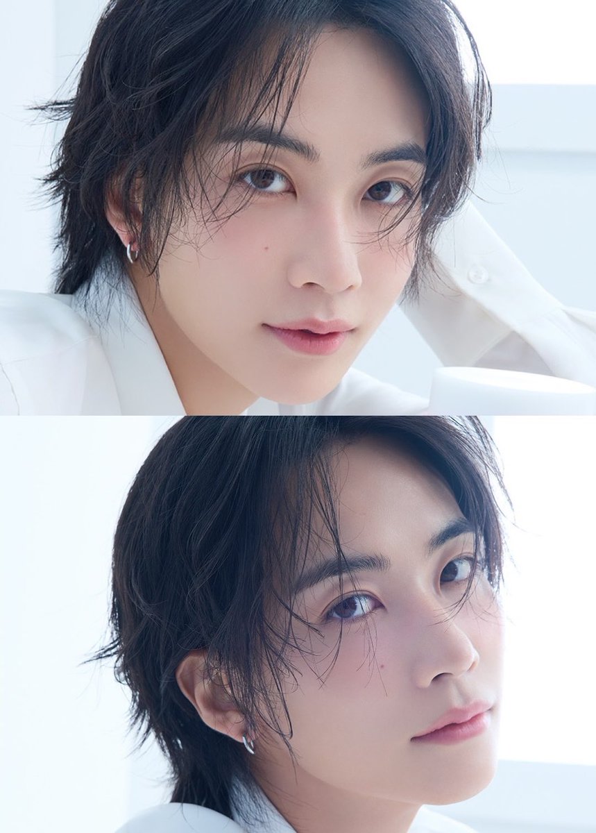 wonubliss's tweet photo. jeonghan with earrings 🤍✨ https://t.co/kt4gO7xVZ3