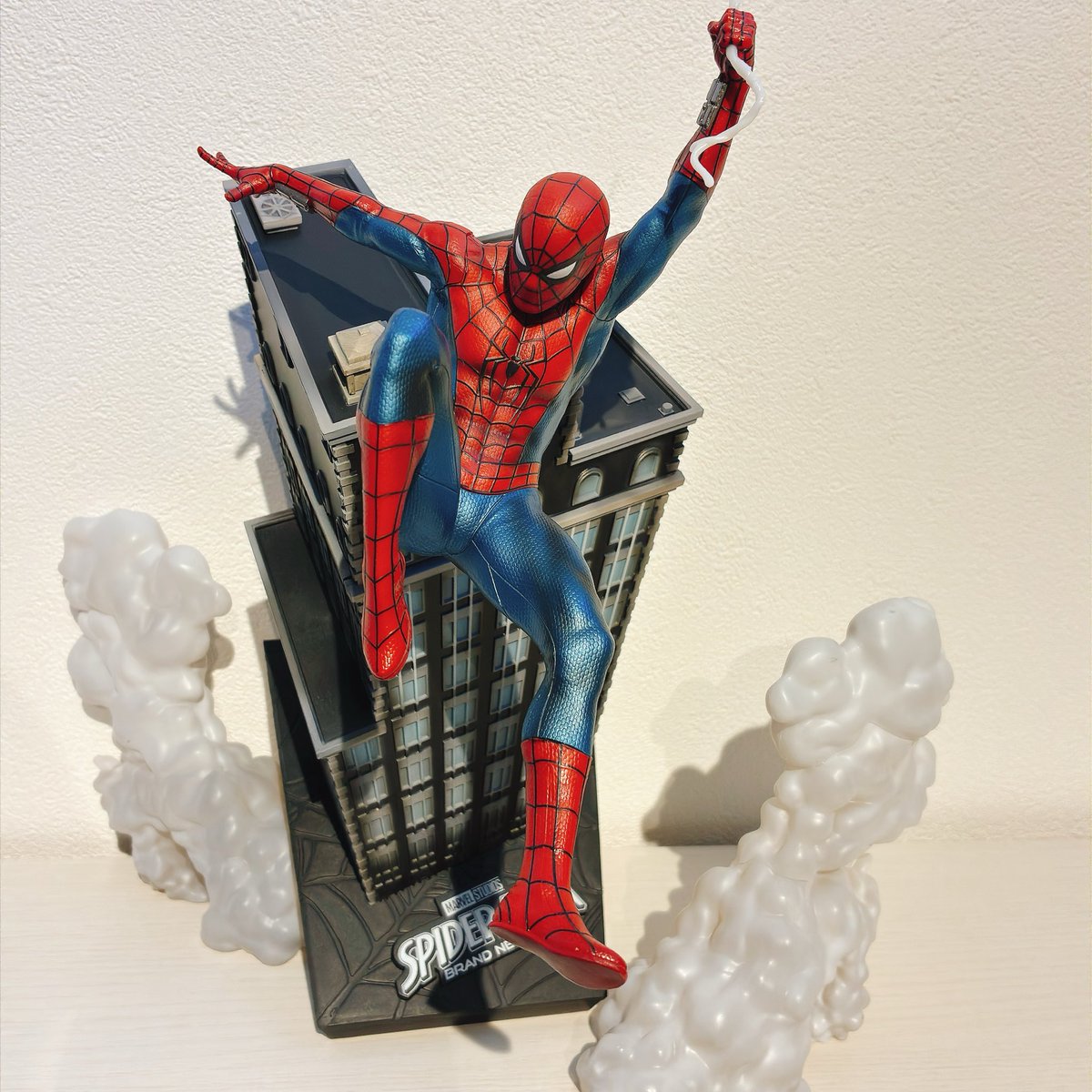 フィギュア 【新品未開封】スパイダーマン ハッピーくじ A賞 スイング