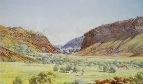 NathanFrancis__'s tweet photo. 🎨 #AlbertNamatjira, Arrernte painter from the MacDonnell Ranges in Central #Australia, #DOTD 8 August 1959. #Art #Painting #AboriginalArt https://t.co/N0x5paNETU
